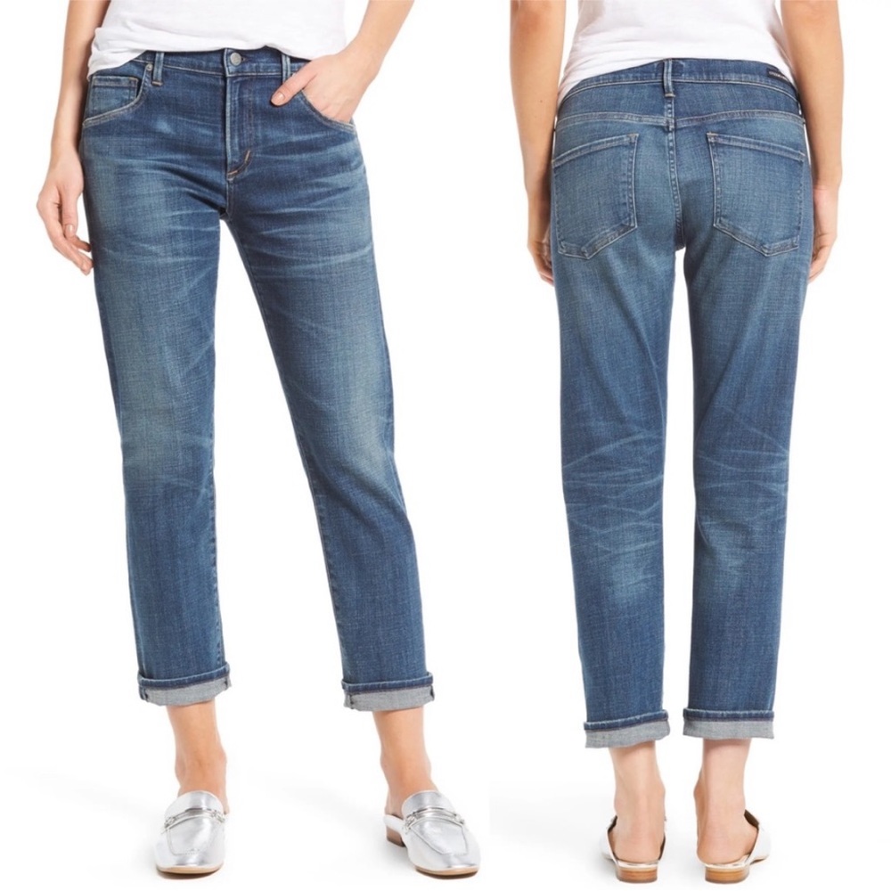 Citizens of Humanity Emerson Slim Boyfriend in Crusade Wash Jeans Size 26